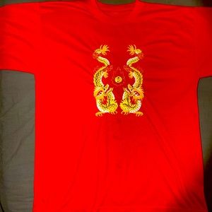 Twin Dragons, Yin and Yang t-shirt